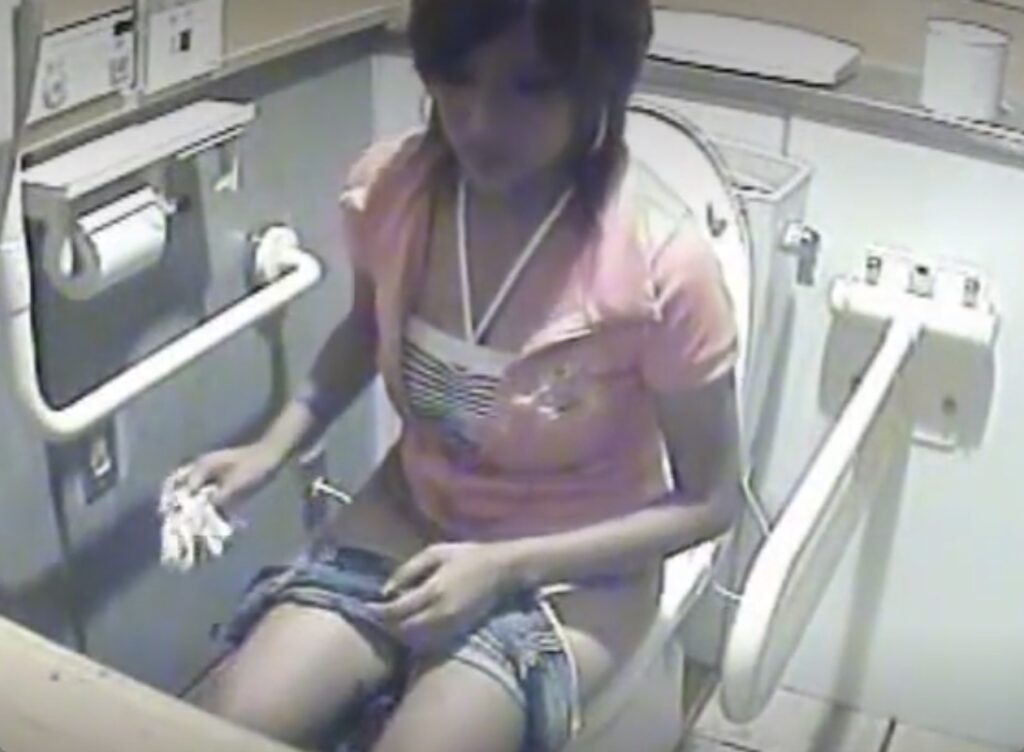 お姉さんたちのトイレ盗撮動画！おしっこをしてまんこ拭き拭きｗ